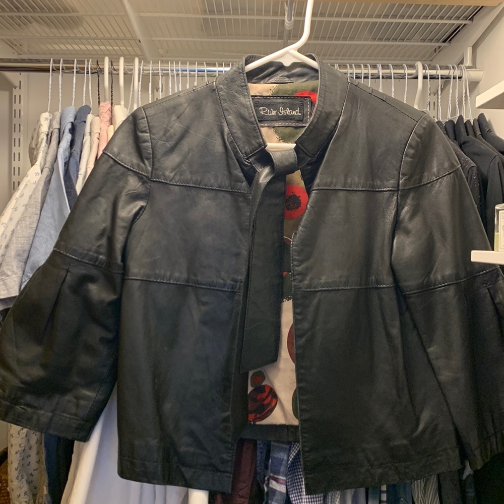Vintage leather jacket